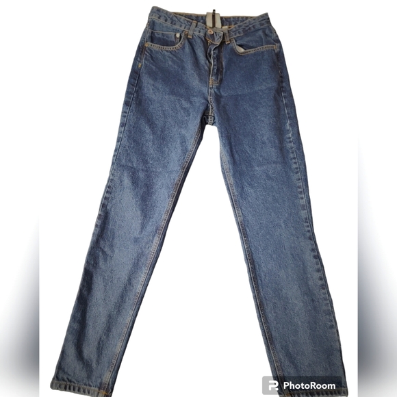 Ragged jeans blue jeans - Picture 6 of 9